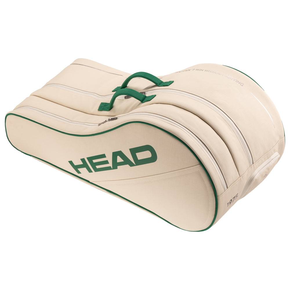 Head Arthur Ashe 2025 Limited Edition Tennis Racket Bag - White/Green