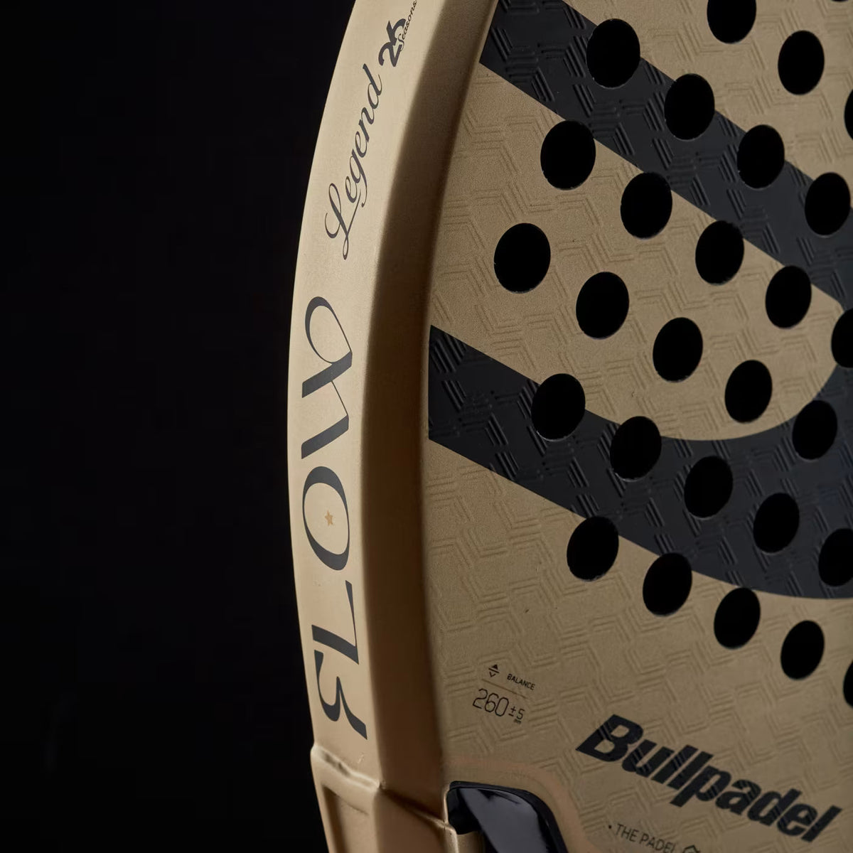 Bullpadel Flow 27 Padel Racket - Gold DQ89