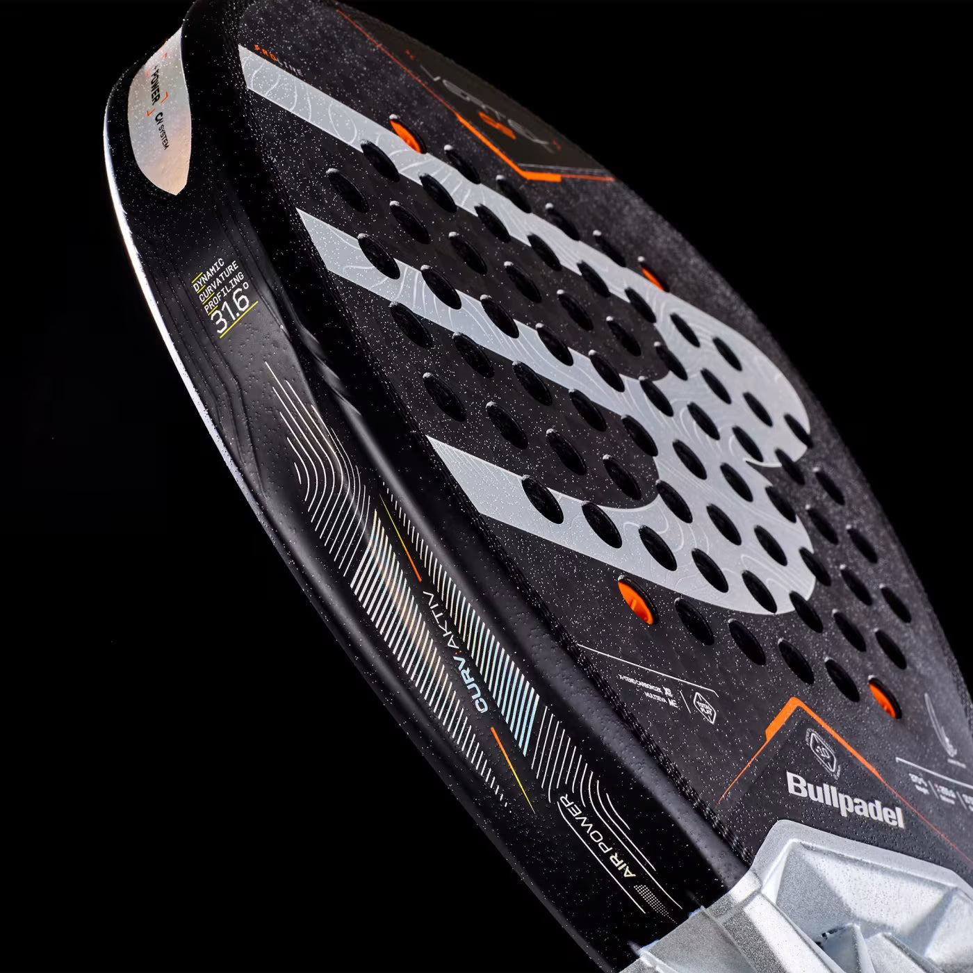 Bullpadel Vertex 05 27 Padel Racket - Black DQ78