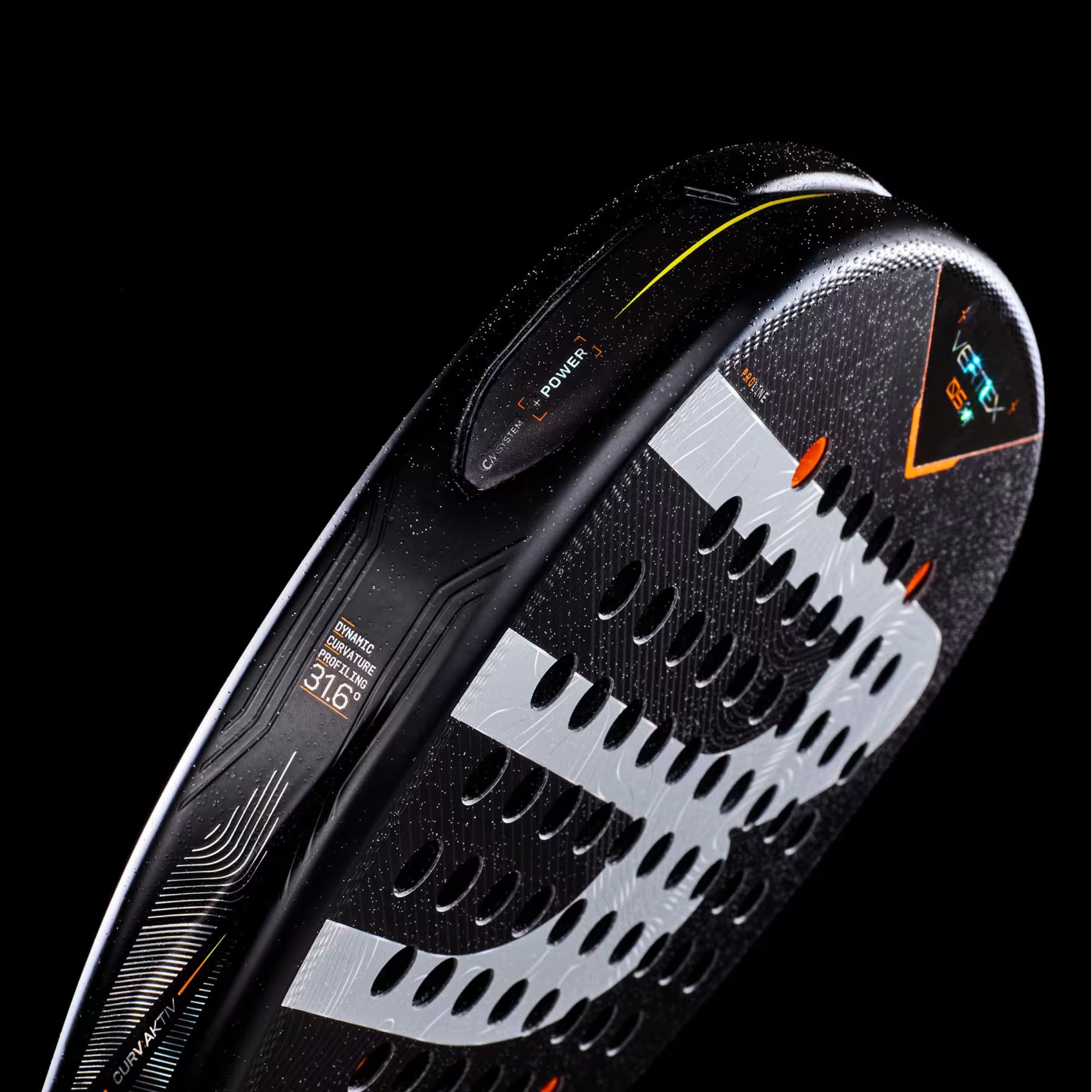 Bullpadel Vertex 05 CMF 27 Padel Racket - Black DQ81