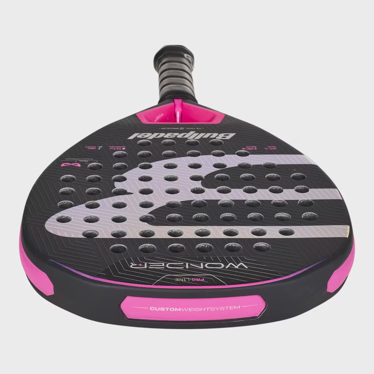 Bullpadel Wonder 27 Padel Racket - Black DQ92