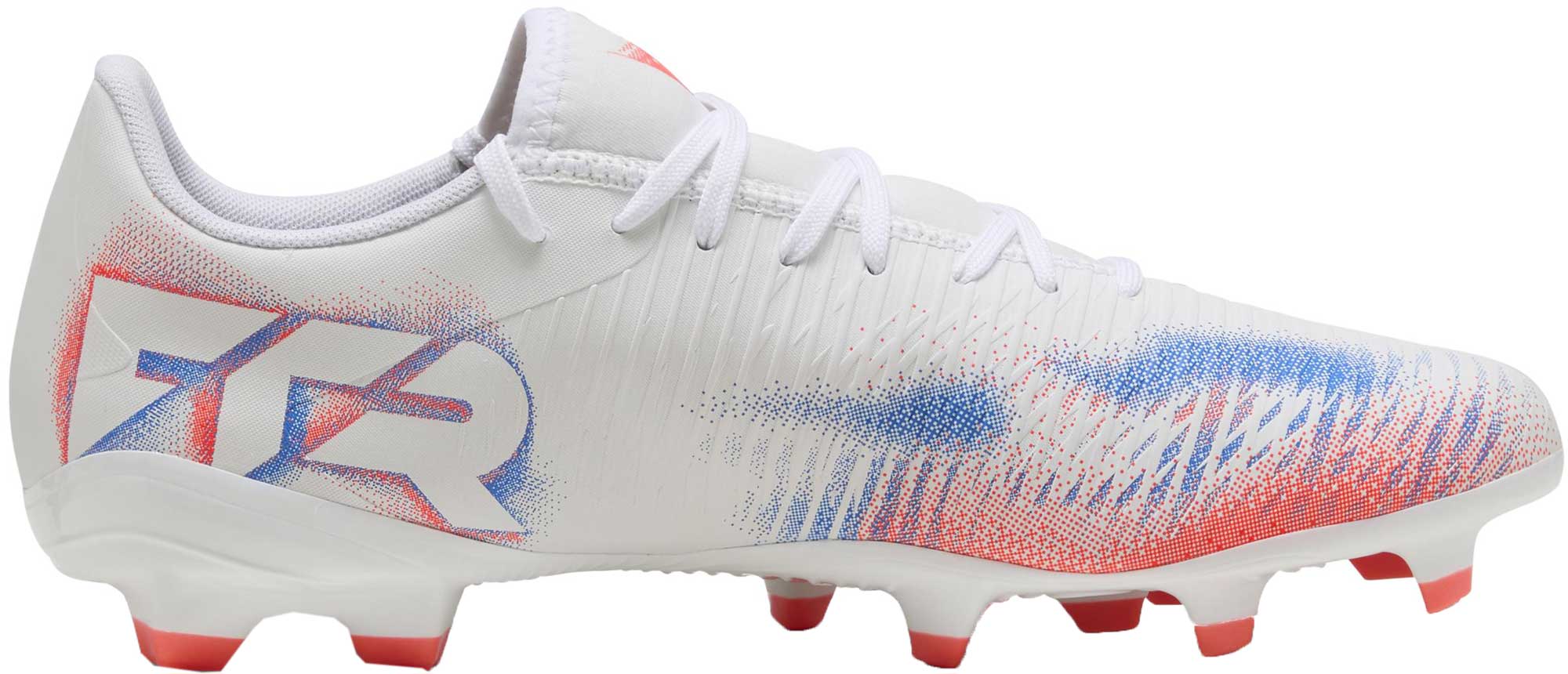 Puma Future 8 Play FG/AG Football Boots Junior - Puma White/Red shoes Puma