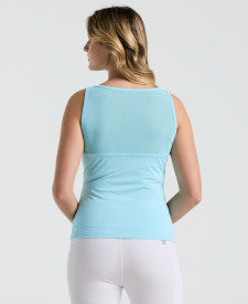 Original Penguin Colourblock Tennis Tank Top Women - Castaway