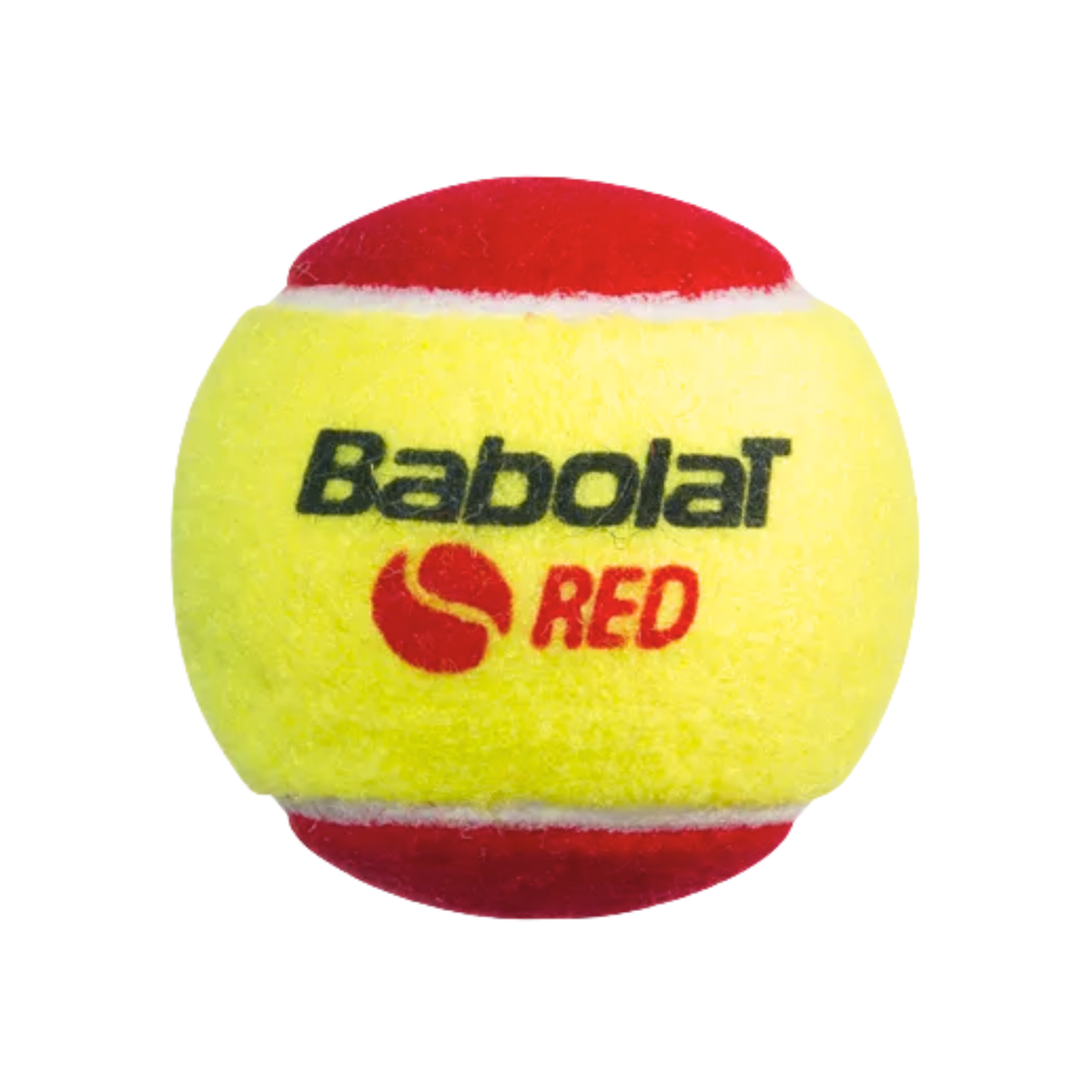 Babolat Red Felt Tennis Ball (24 ball), back view