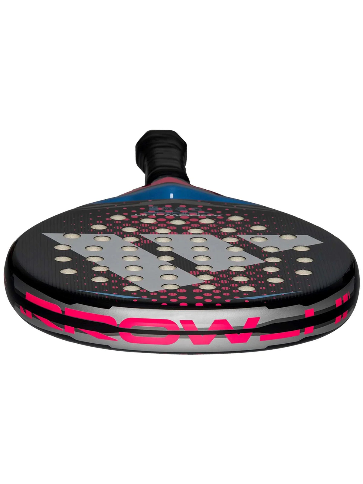 Adidas Arrow Hit Junior 2026 Padel Racket, White/Pink, detail view