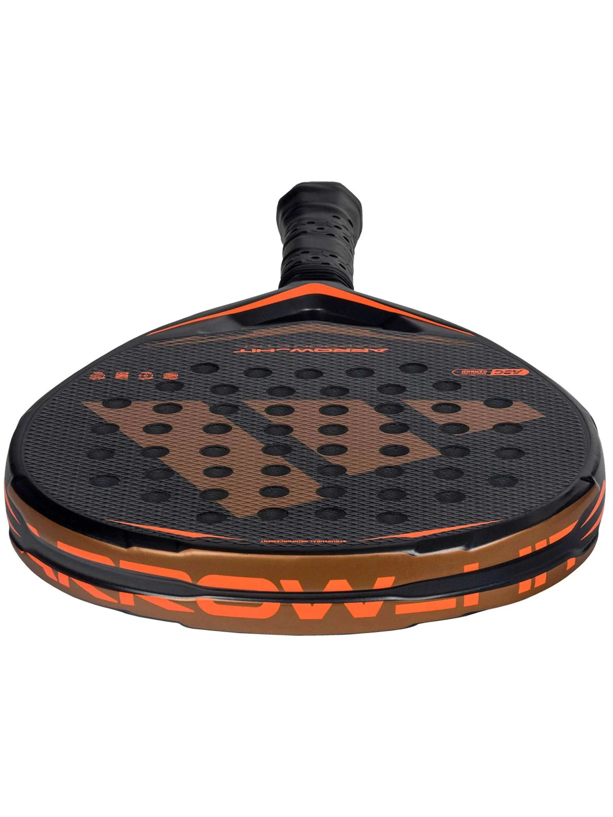 Adidas Arrow Hit Carbon Ctrl 2026 Padel Racket, Anthracite/Orange, alternative view
