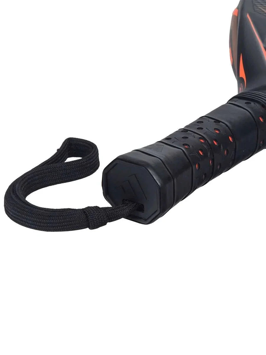 Adidas Arrow Hit Carbon Ctrl 2026 Padel Racket, Anthracite/Orange, packaging view