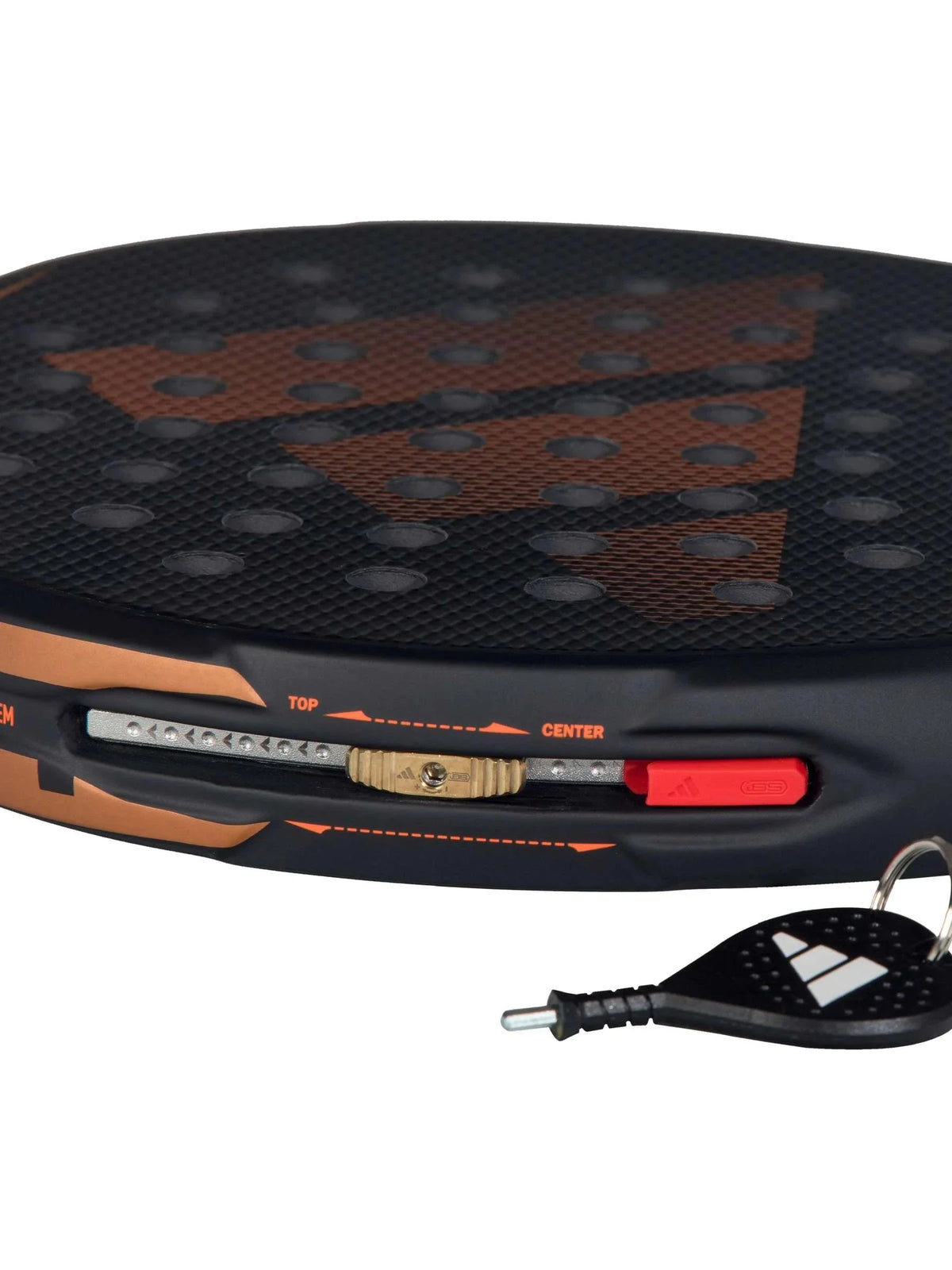 Adidas Arrow Hit Ctrl 2026 Padel Racket - Black/Orange Padel Adidas