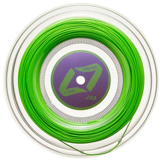 Toroline O-Toro Mini Tennis String Reel - Green Neon Green 1.23mm 100m String (Reel) Toroline