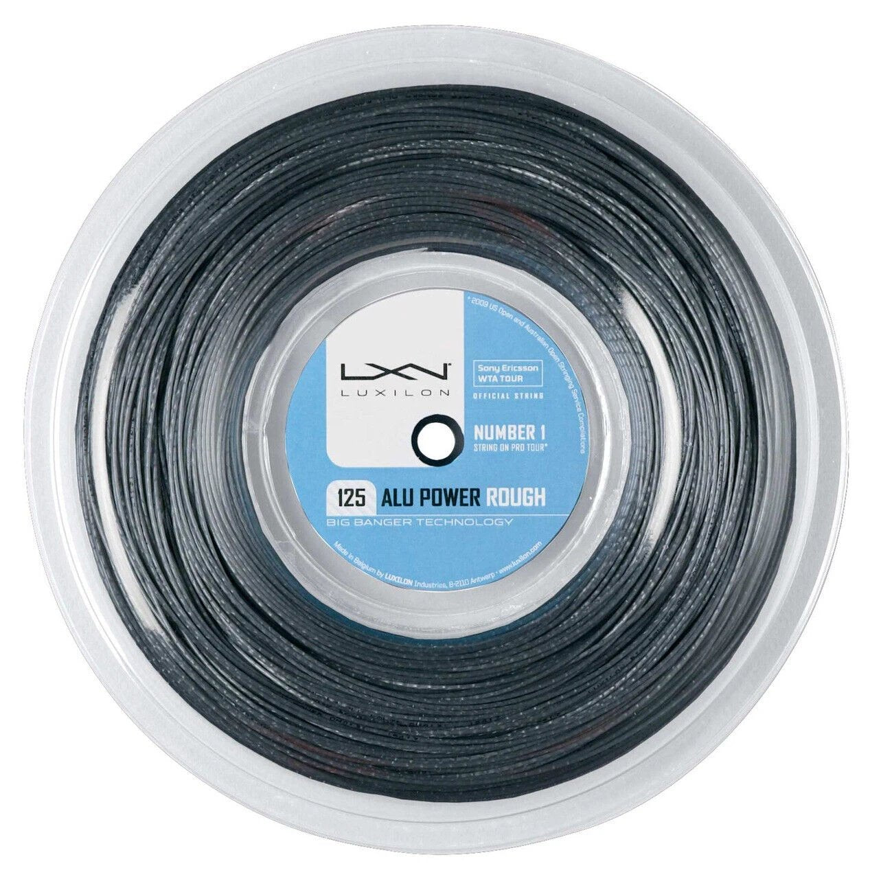 Luxilon Alu Power Rough (WRZ990200) 1.25mm/200m Reel 200m Reel SILVER String (Reel) Luxilon