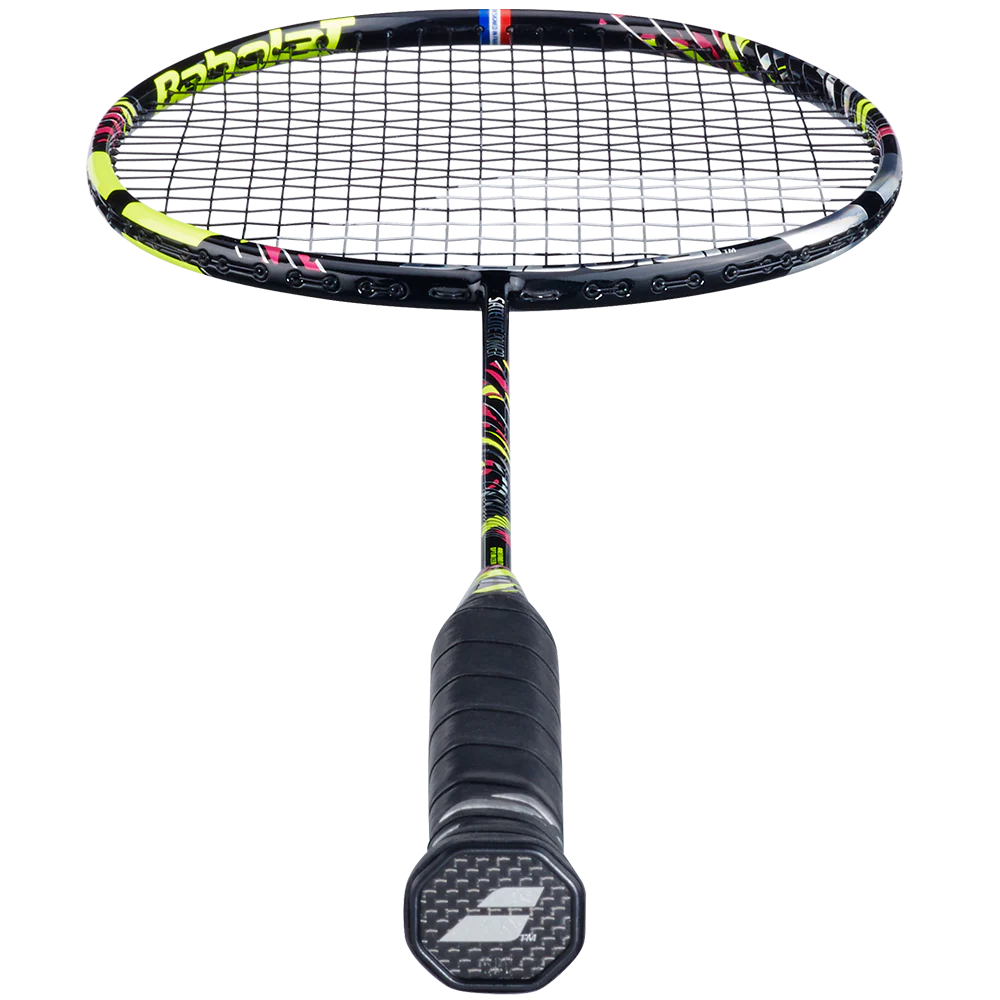 Babolat Satelite Power Badminton Racket Strung - Black/Yellow