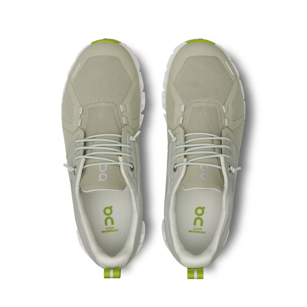 On Cloud 5 Waterproof Running Shoes Women - Chalk/Ice Clearance On Running