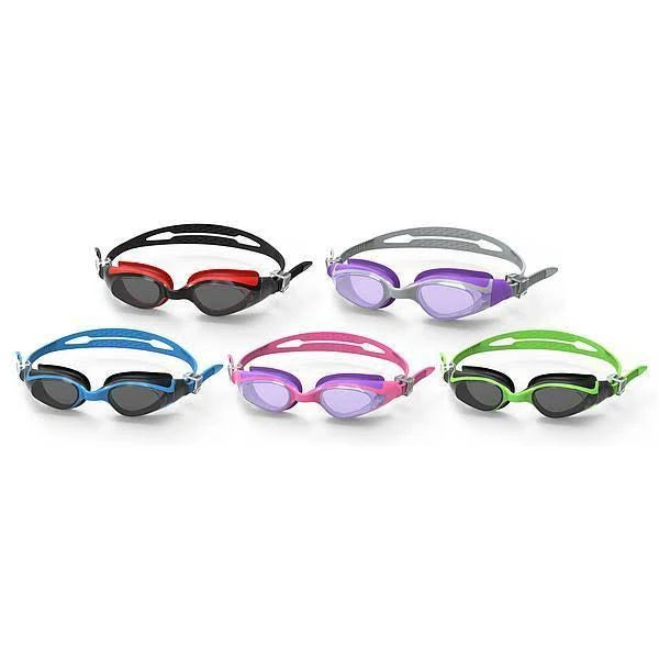 SwimTech Quantum Goggles Adult STG142BS Swimming Goggles SwimTech