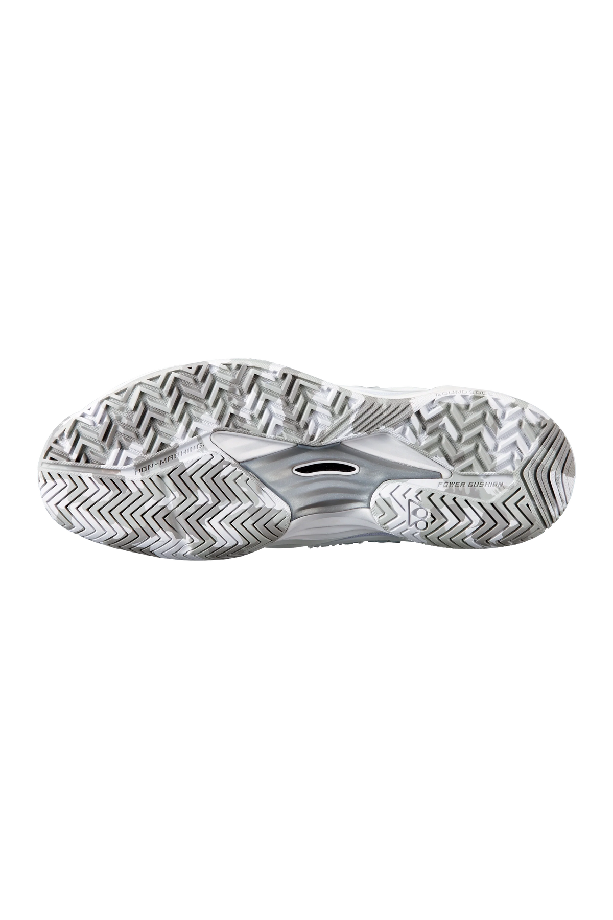 Yonex Fusionrev 5 Tennis Shoes womens (White), back view