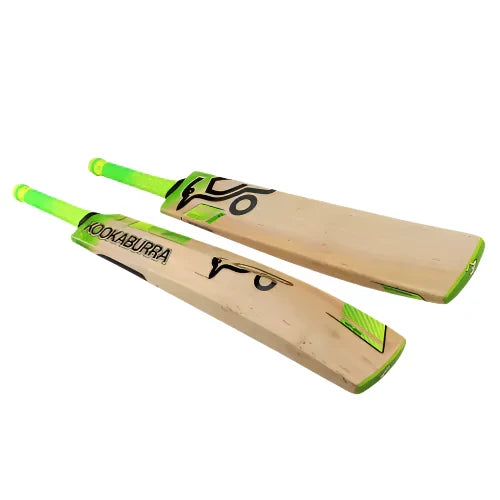 Kookaburra Kahuna 8.1 Cricket Bat, Green, back view