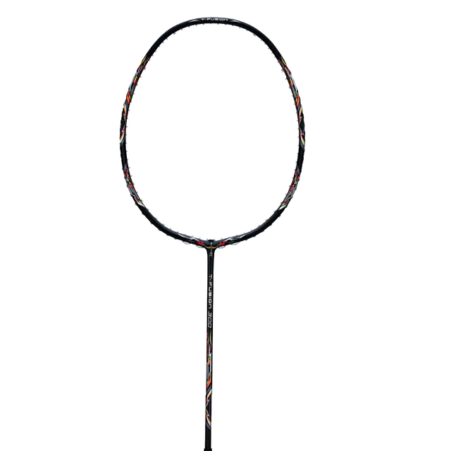 Hundred T-Fusion 300 4U Badminton Racket - Black Badminton Rackets Hundred