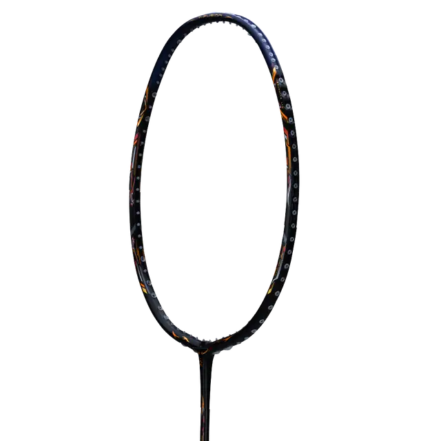 Hundred T-Fusion 300 5U Badminton Racket - Black/Navy
