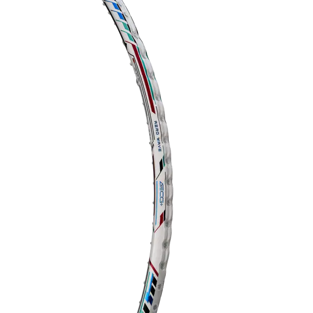 Hundred T-Fusion 500 Zoom 5U Badminton Racket - White Badminton Rackets Hundred