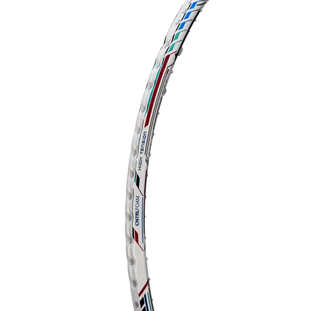 Hundred T-Fusion 500 Zoom 5U Badminton Racket - White Badminton Rackets Hundred