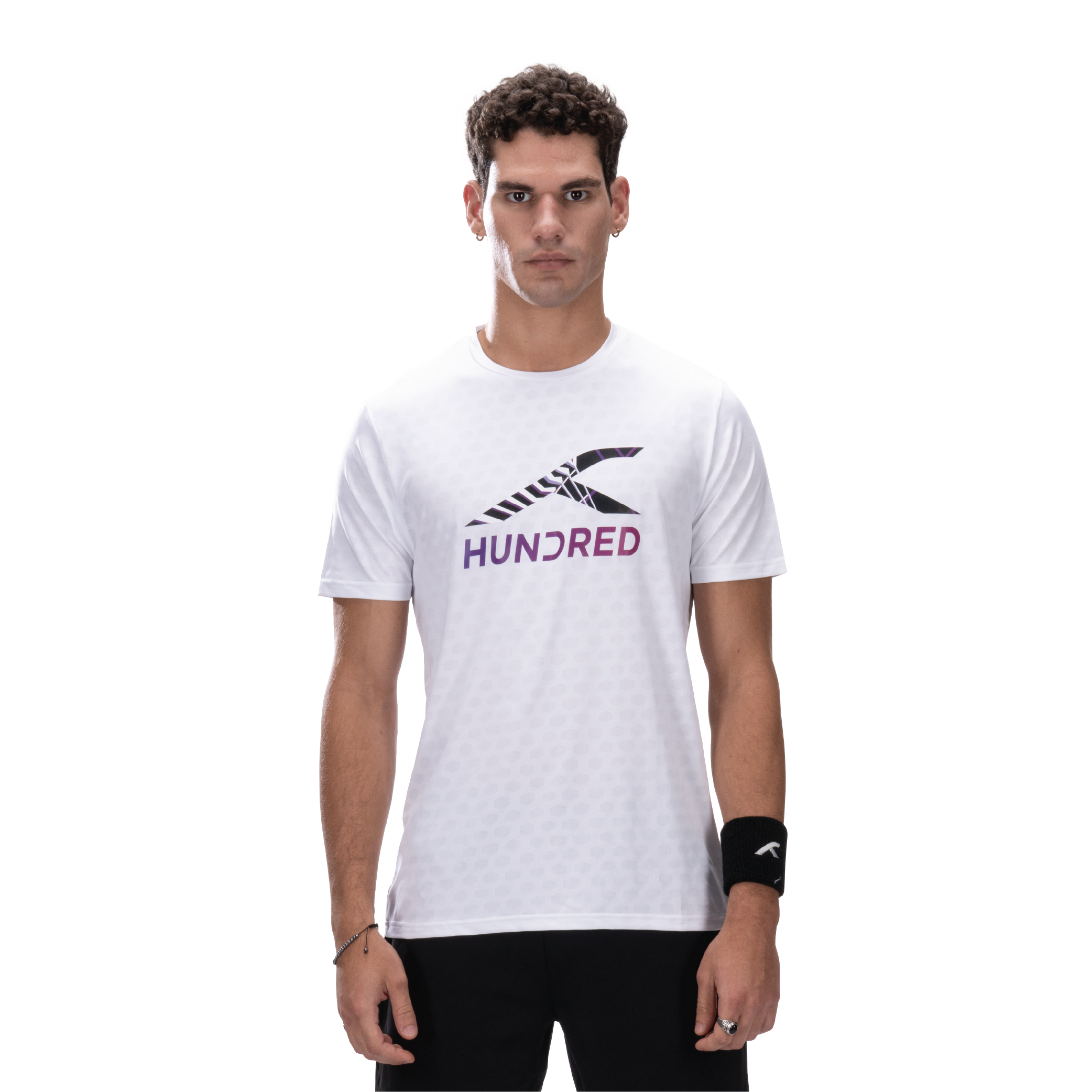 Hundred RN T-Shirt HBTS-5M022-2 Men - White White Clothing Hundred