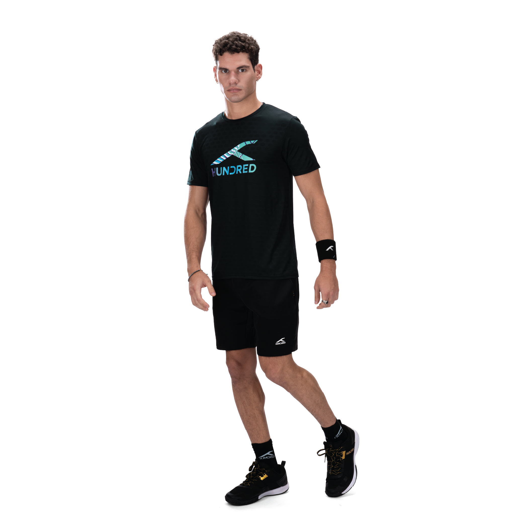 Hundred RN T-Shirt HBTS-5M022-1 Men - Black Clothing Hundred