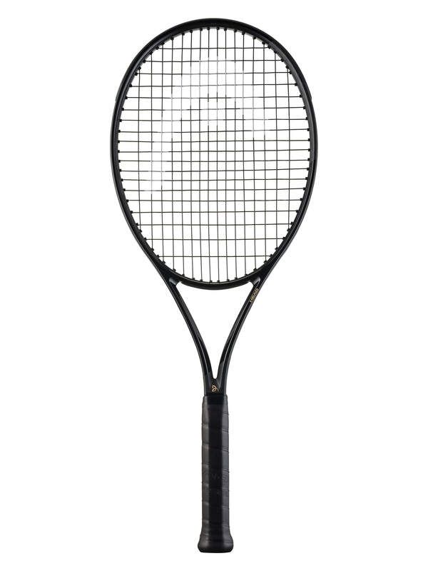 Head Speed MP Legend 2025 Tennis Racquet, Black, front view