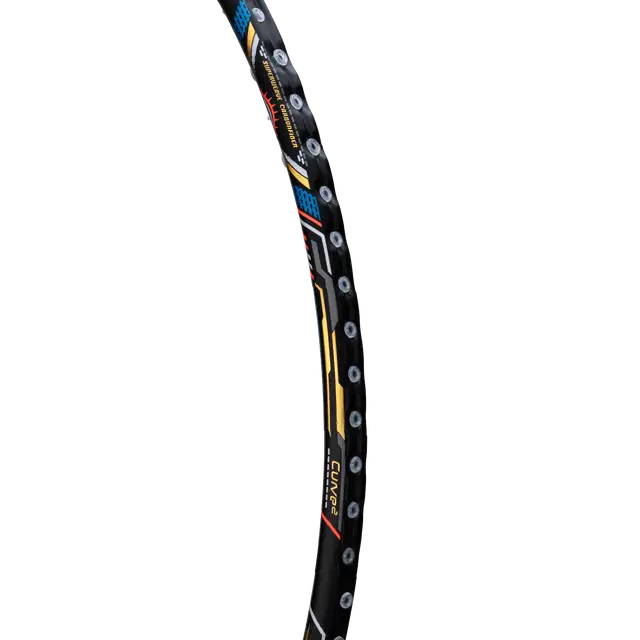 Hundred T-Fusion 800 Attack 4U Badminton Racket - Black Badminton Rackets Hundred