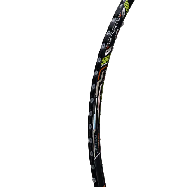 Hundred T-Fusion 800 Control 4U Badminton Racket - Navy/Dark Green Badminton Rackets Hundred