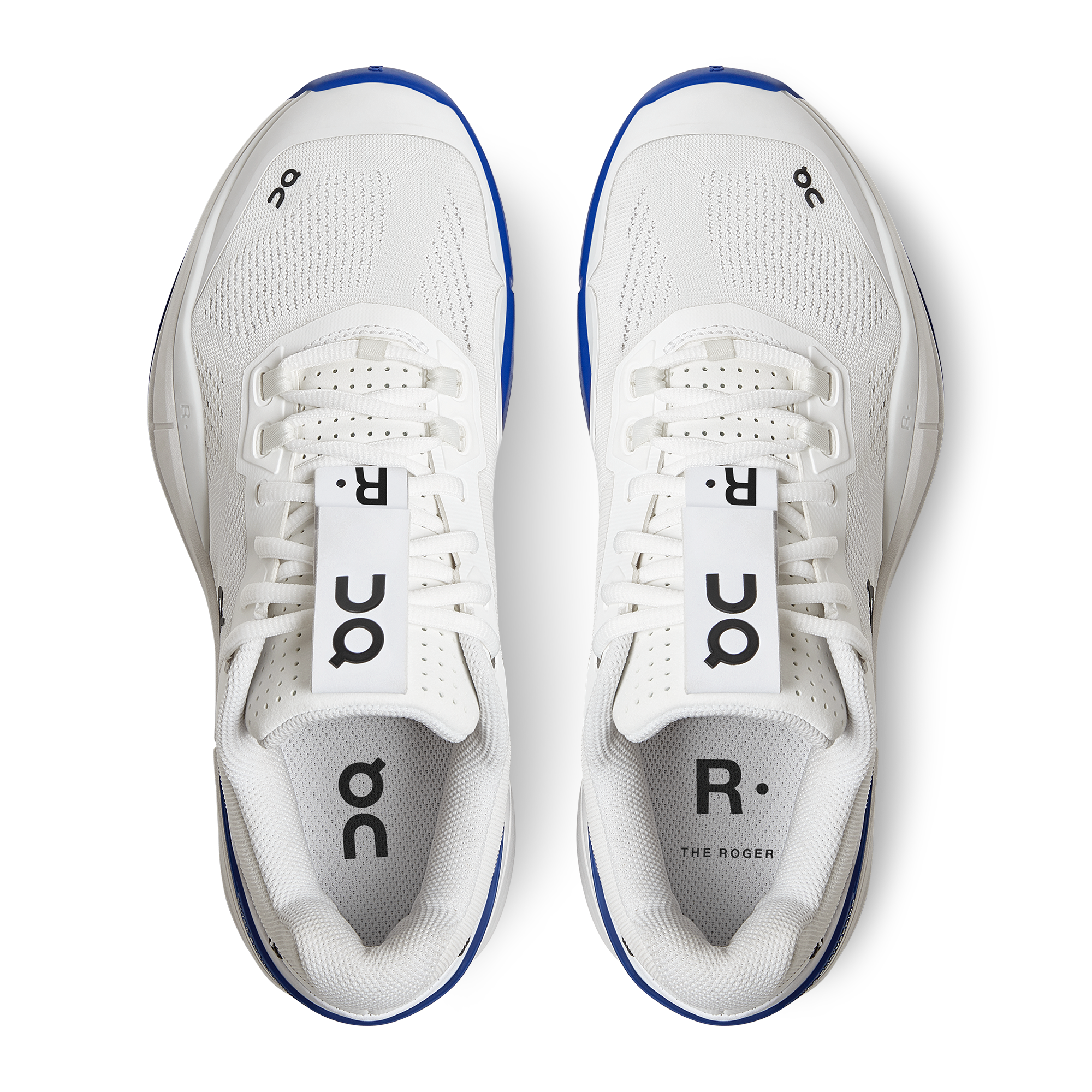 On THE ROGER Pro Tennis Shoes Men - White/Indigo