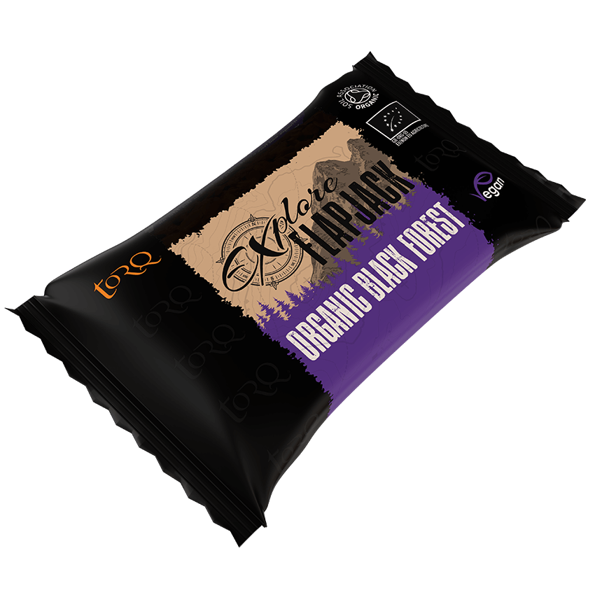 Torq EXPLORE Organic Flapjack (Single) Black Forest Clearance Torq