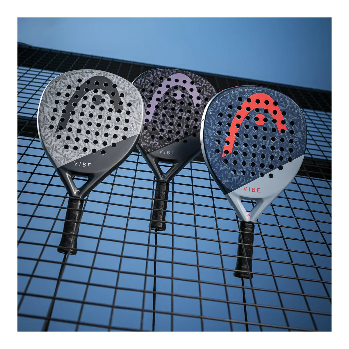 Head Vibe Padel Racket - Grey Padel Head