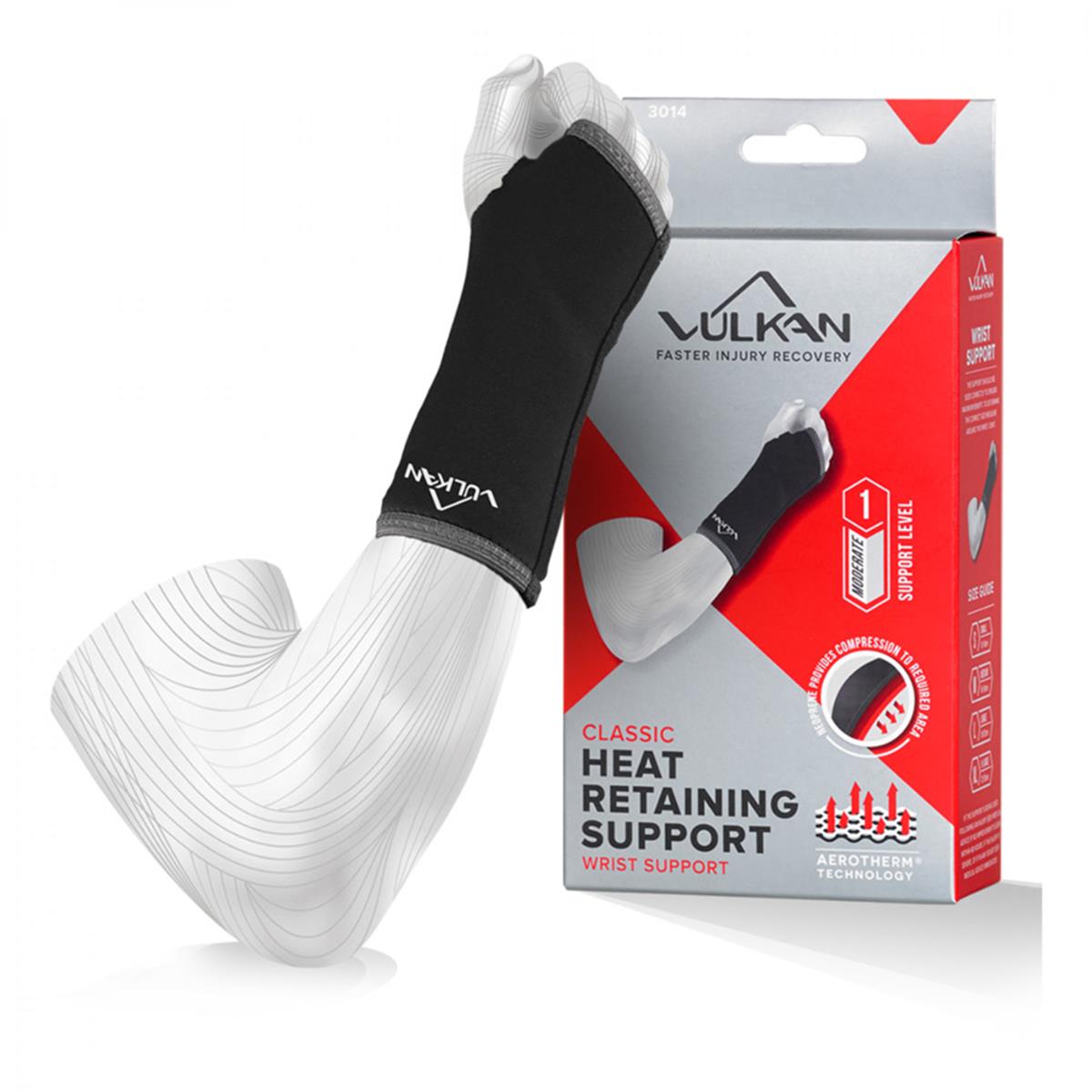 Vulkan Classi Wrist Support XL - Black Accessories Vulkan