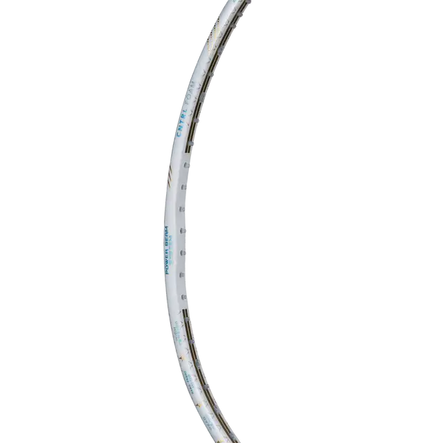 Hundred Ioniq 80 Limited Edition 4U Badminton Racket - White/Blue Badminton Rackets Hundred