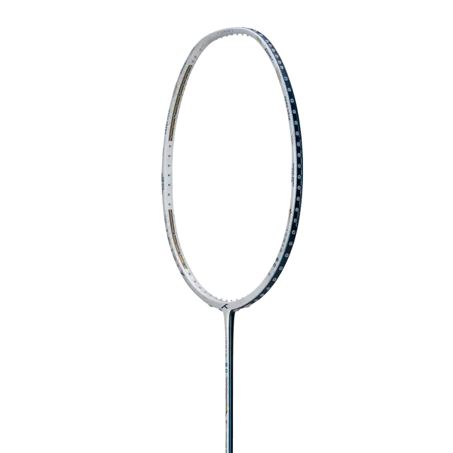 Hundred Ioniq 80 Limited Edition 4U Badminton Racket - White/Blue White Blue 4U5 Badminton Rackets Hundred