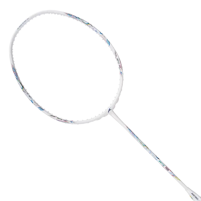 Hundred Battle 700 4U Badminton Racket - White/Blue/Green Badminton Rackets Hundred