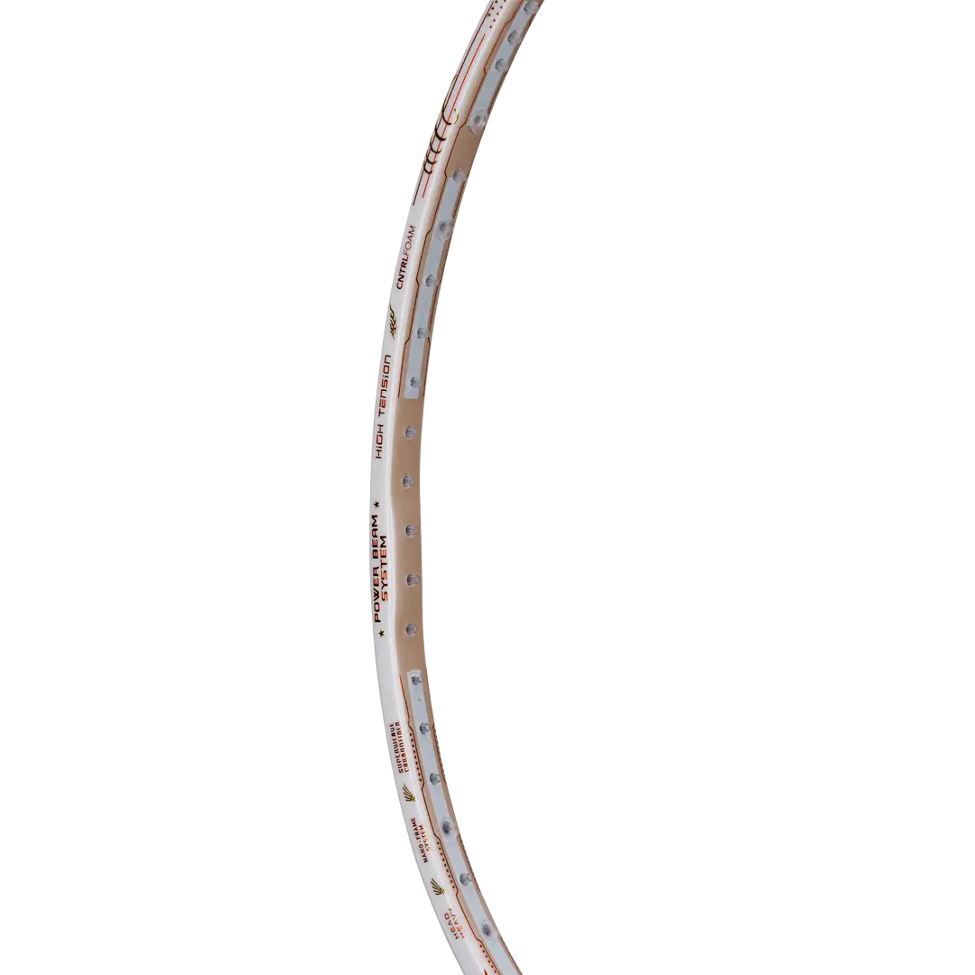 Hundred Ioniq 100 Limited Edition 4U - White/Gold Badminton Rackets Hundred