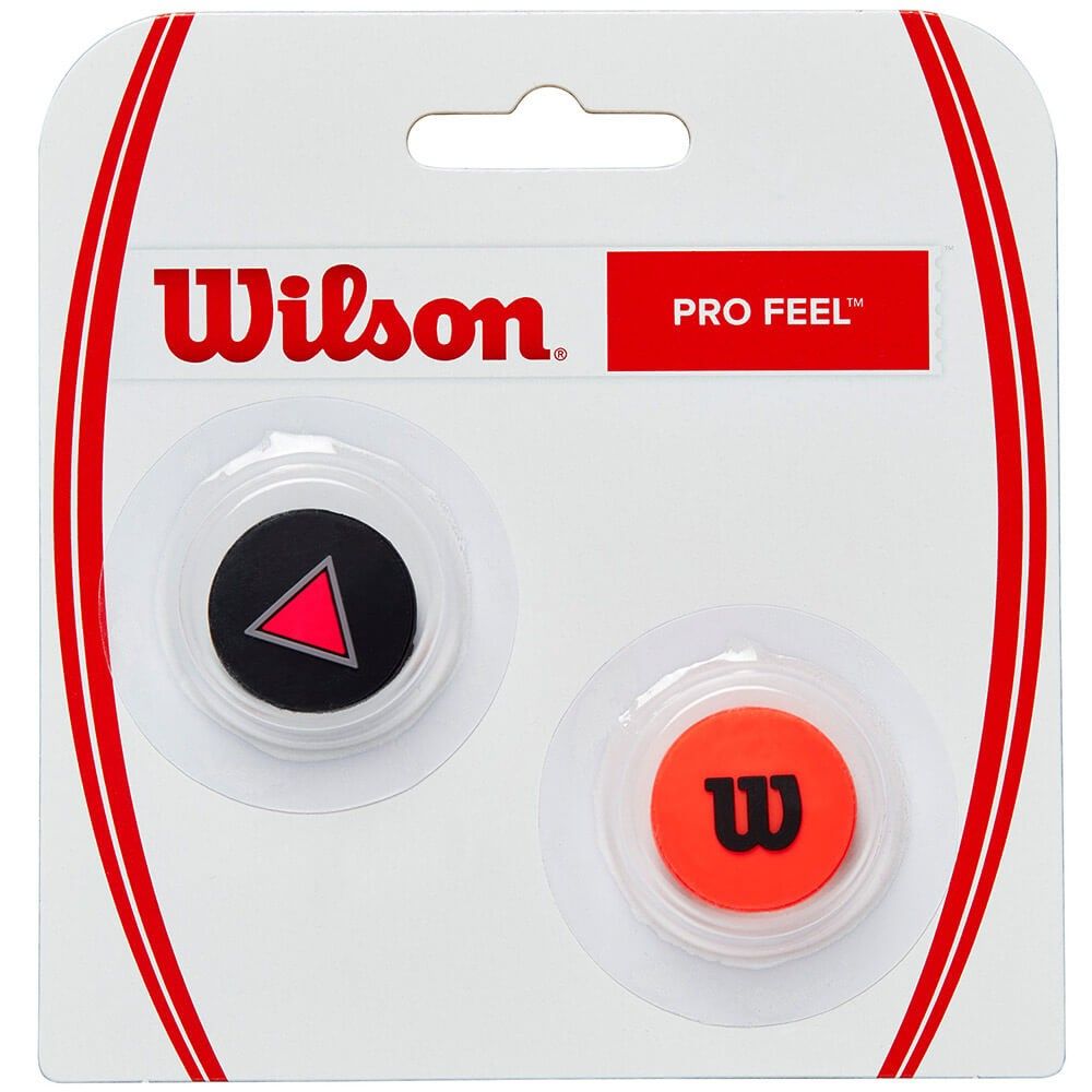 Wilson Pro Feel Clash Dampeners, Black, back view