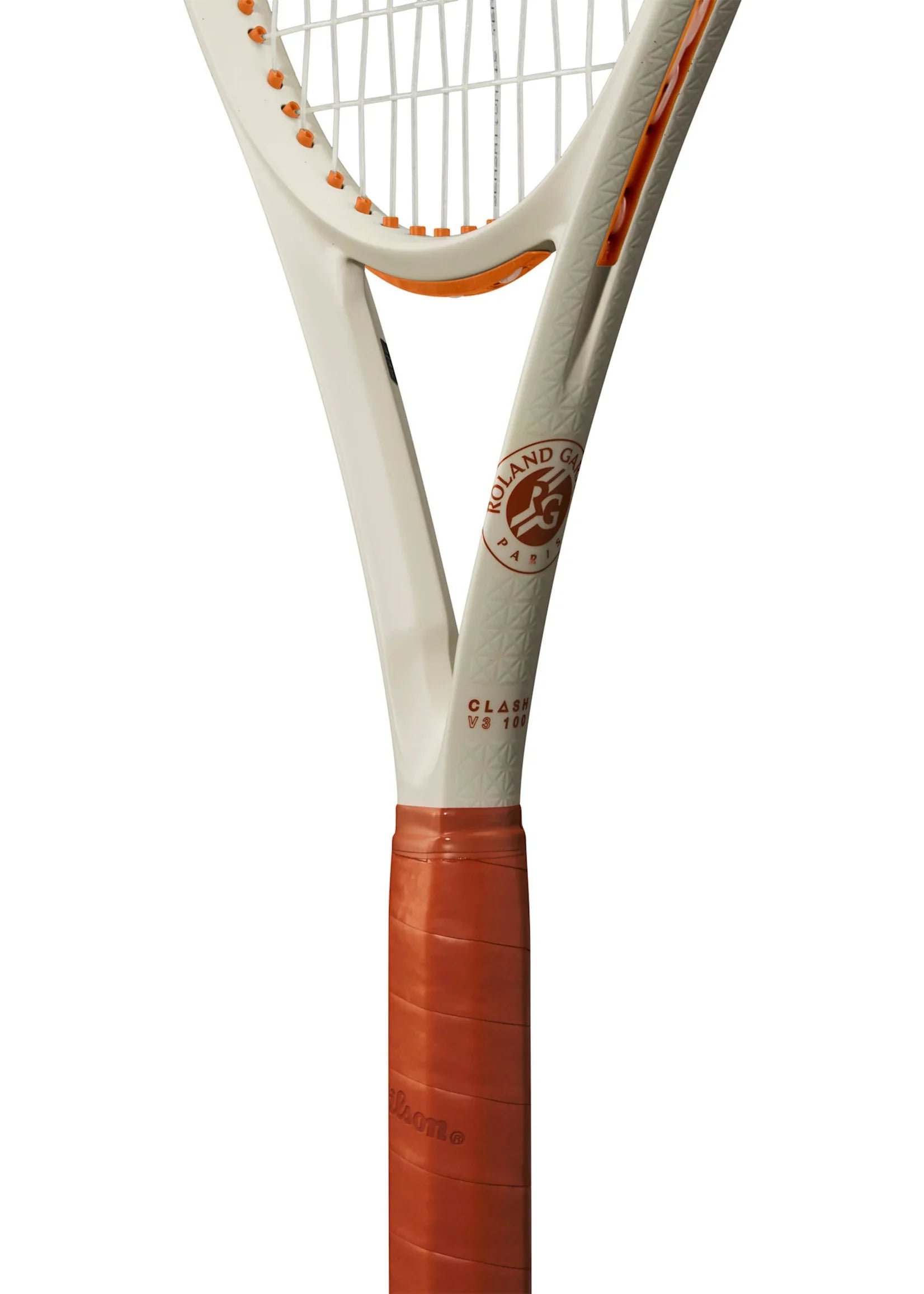 Wilson Clash RG 100 V3 295g Tennis Racket - White
