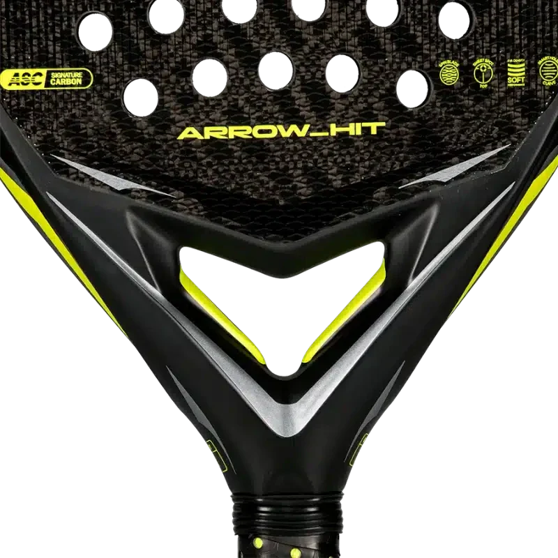 Adidas Arrow Hit 2026 Padel Racket - Black/Silver Padel Adidas