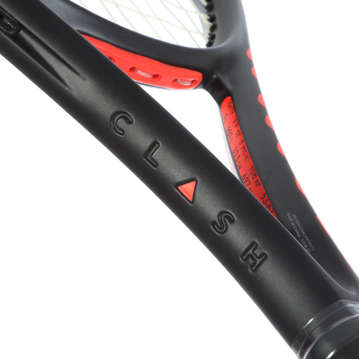 Wilson Clash 108 V3 Tennis Racket - Black Tennis Rackets Wilson
