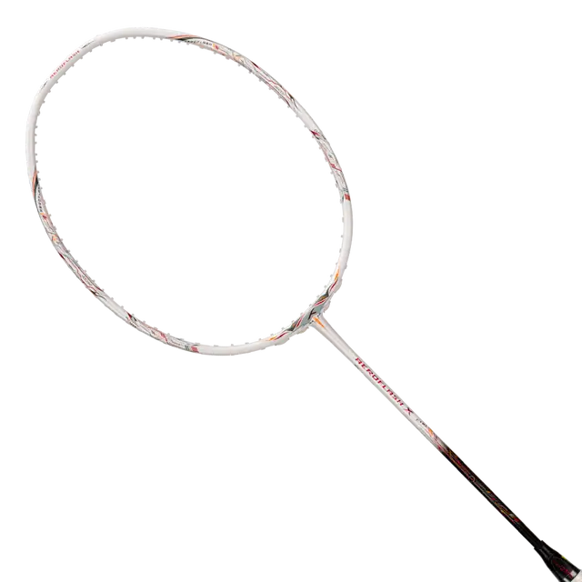 Hundred Aeroflash X Control 4U Badminton Racket - White/Black/Red Badminton Rackets Hundred
