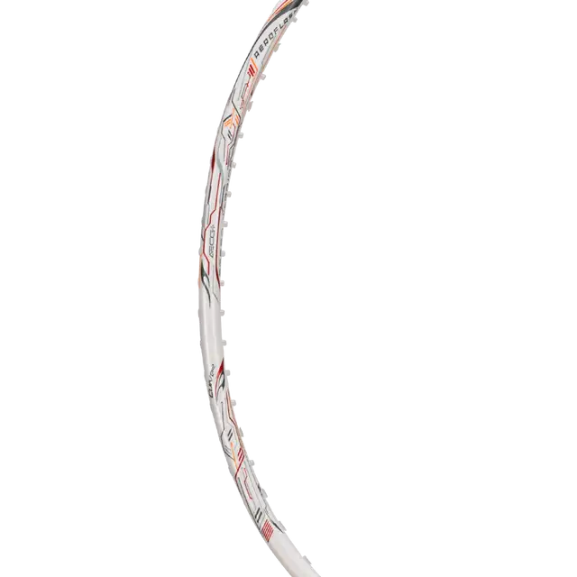 Hundred Aeroflash X Control 4U Badminton Racket - White/Black/Red Badminton Rackets Hundred