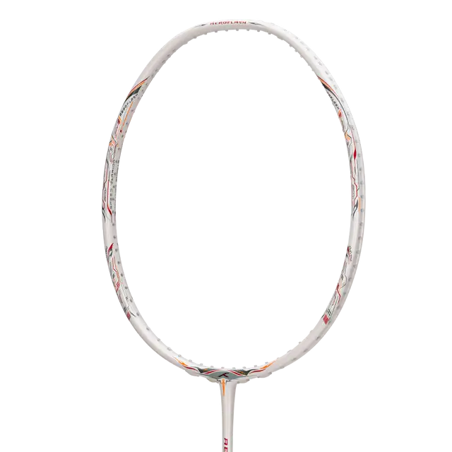 Hundred Aeroflash X Control 4U Badminton Racket - White/Black/Red Badminton Rackets Hundred