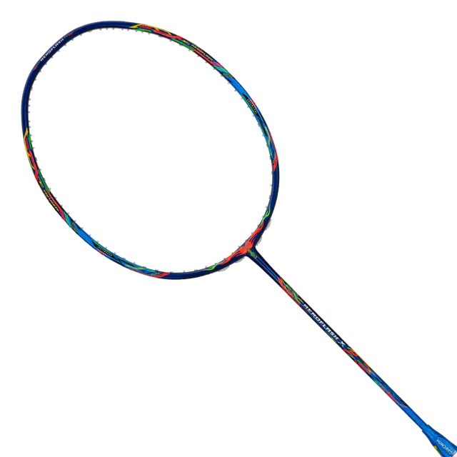Hundred Aeroflash X Zoom 5U Badminton Racket - Navy/Blue/Orange Badminton Rackets Hundred