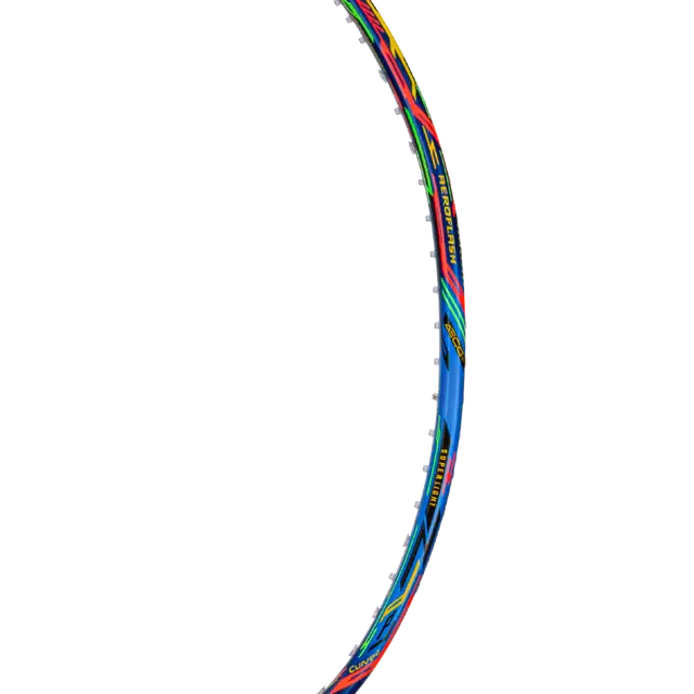 Hundred Aeroflash X Zoom 5U Badminton Racket - Navy/Blue/Orange Badminton Rackets Hundred