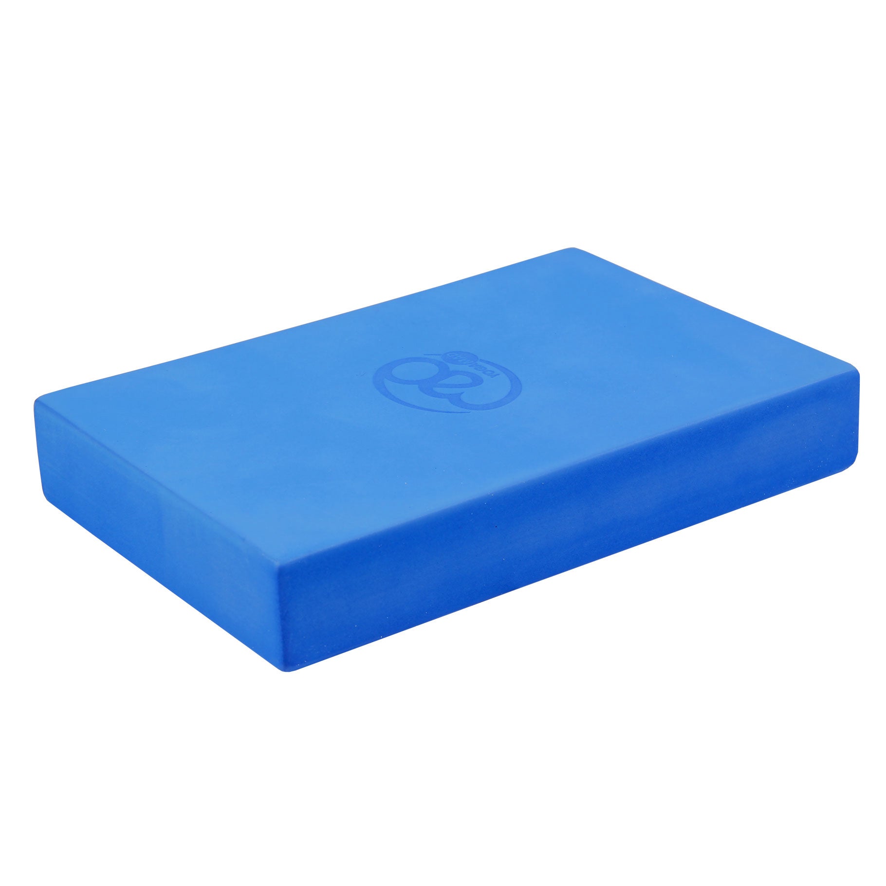 Fitness Mad Full Yoga Block - EVA Foam Blue YBLEVAB2 Exercise & Fitness Fitness Mad