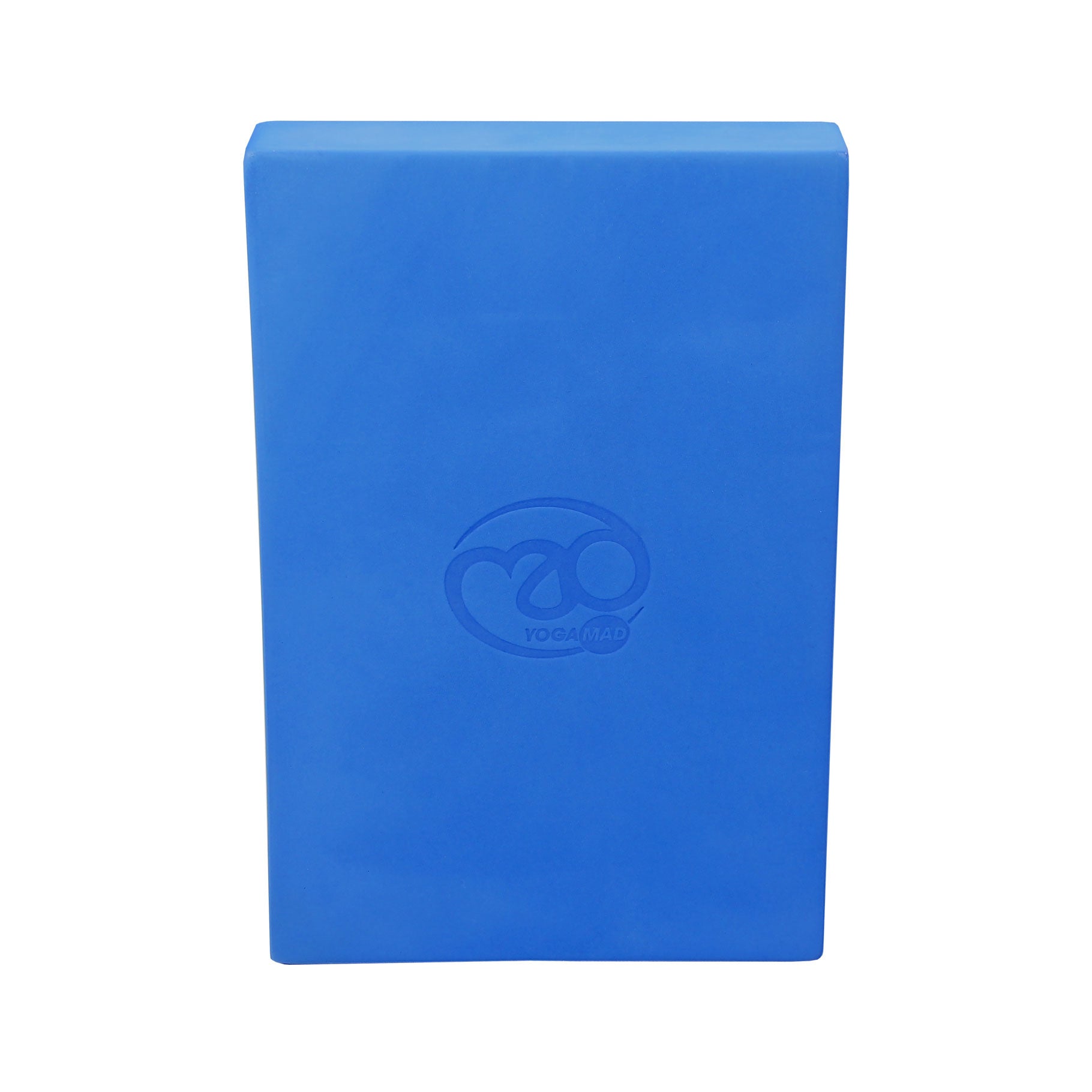 Fitness Mad Full Yoga Block - EVA Foam Blue YBLEVAB2 Exercise & Fitness Fitness Mad