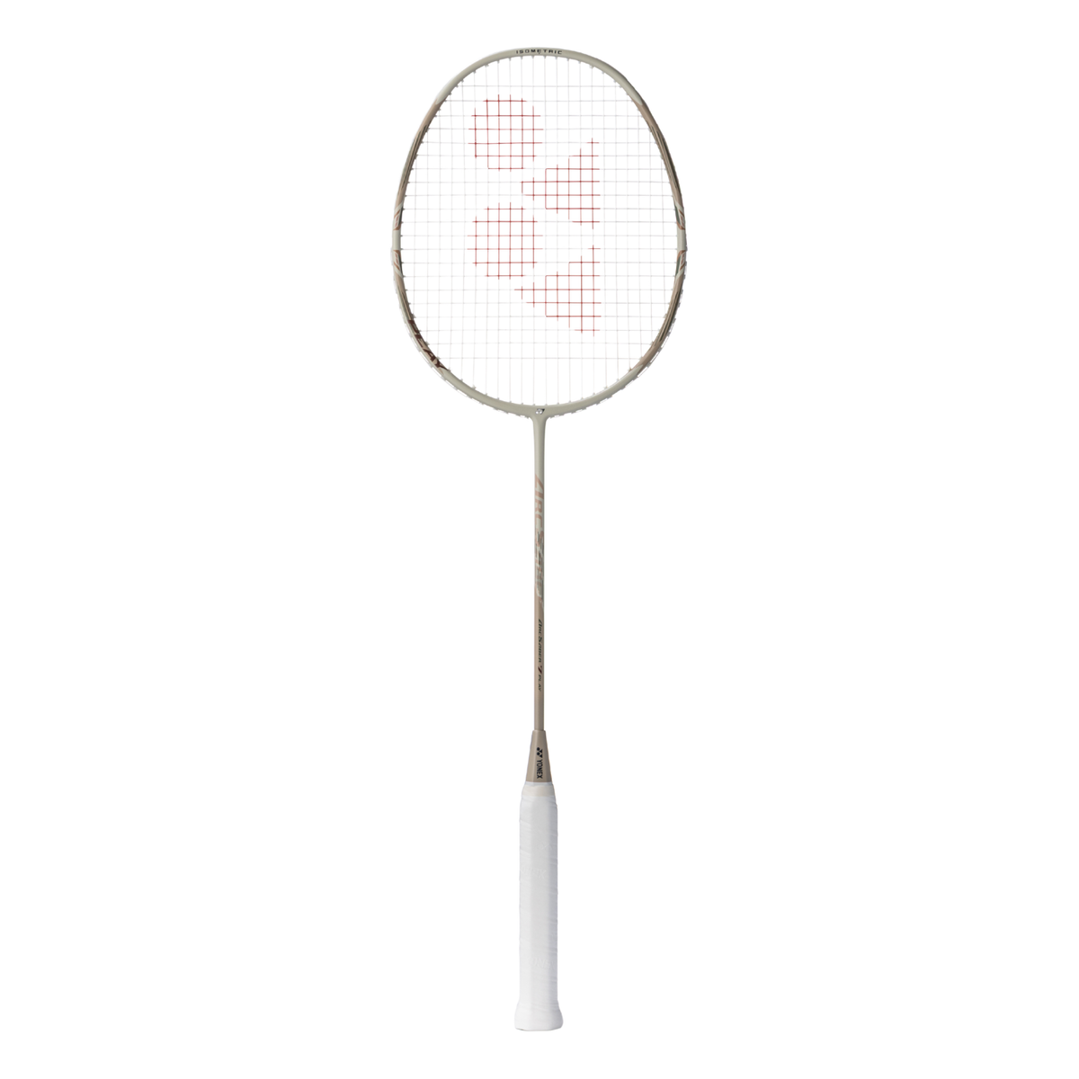 Yonex Arcsaber 7 Play 2026 Badminton Racket Limited Edition Shutter Series, Light Beige, back view