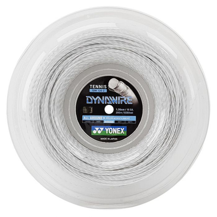 Yonex Dynawire 1.30mm 200m Tennis String String (Reel) Yonex