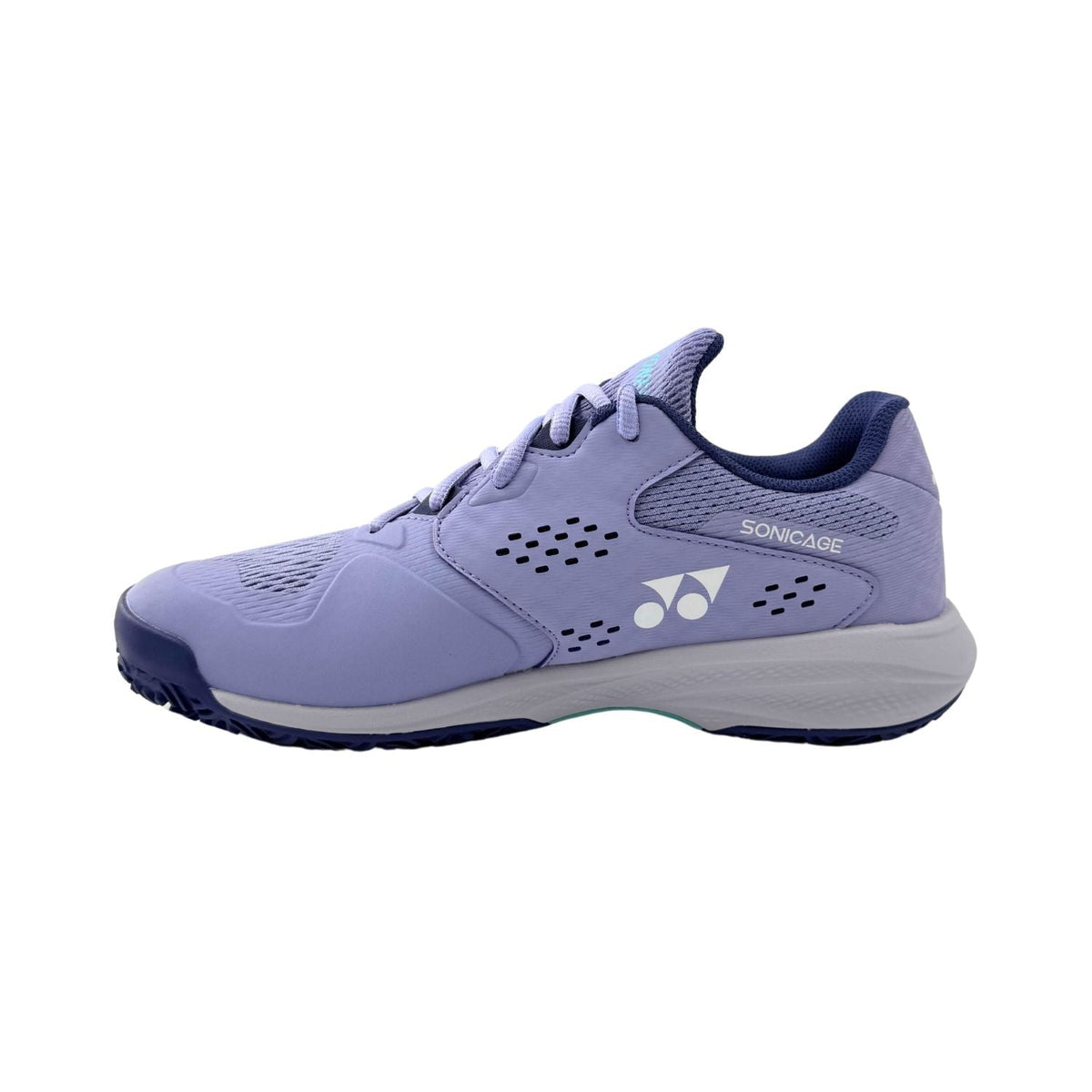 Yonex Sonicage 4 Clay 2025 Tennis Shoes Women (Mist Purple), back view
